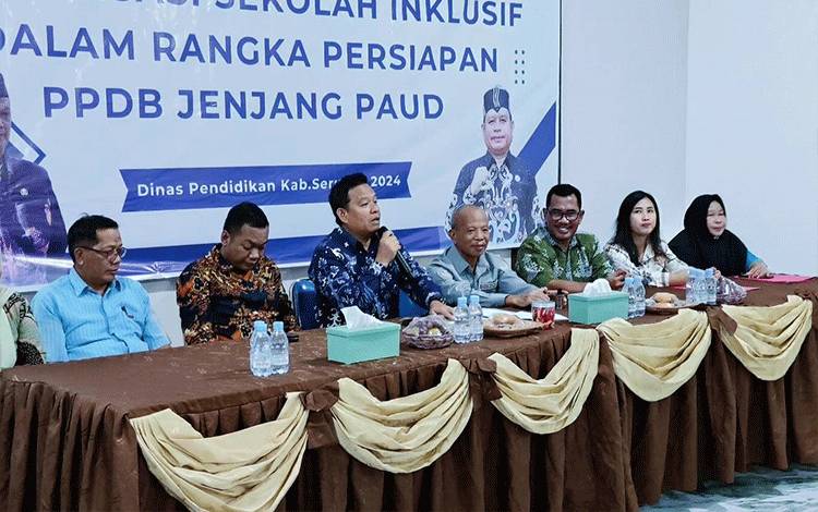 Disdik Seruyan Gelar Sosialisasi Sekolah Inklusif untuk Persiapan PPDB PAUD