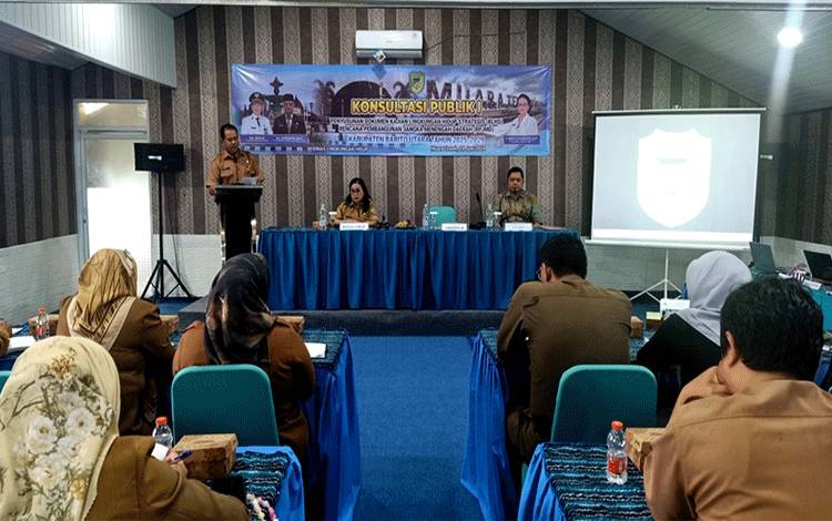 Pemkab Barito Utara Konsultasi Publik Penyusunan Dokumen KLHS RPJMD