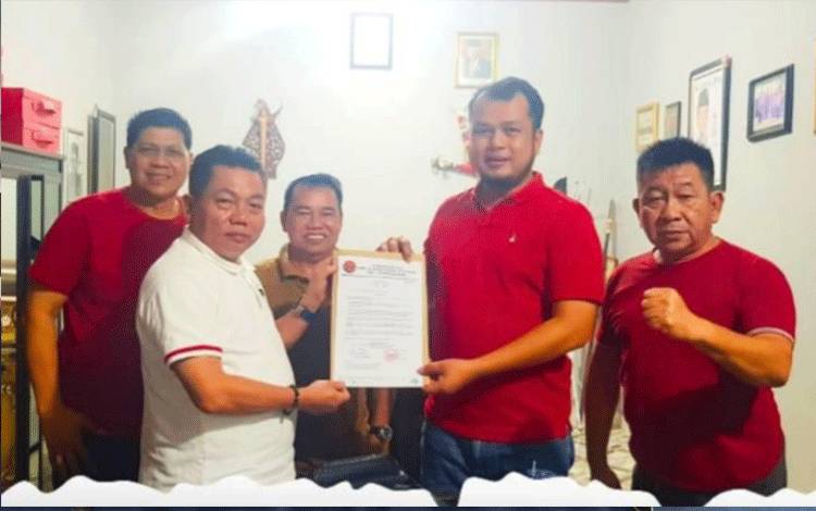 Yoppy Satriadi Kantongi Surat Tugas dari PDIP Maju di Pilkada Pulang Pisau