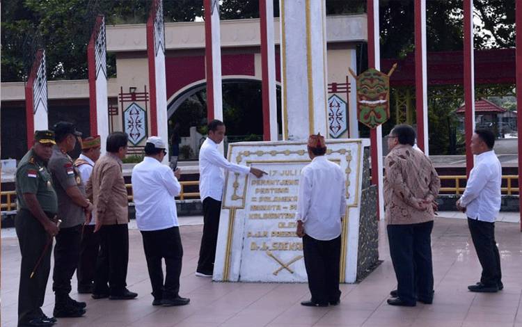 Selain Kotim, ini 4 Daerah jadi Target Lokasi Kunjungan Jokowi di Kalteng Besok