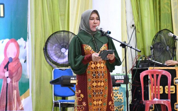 Pj Bupati Pulang Pisau Membuka Festival Seni Qasidah ke-VI Tingkat Kabupaten