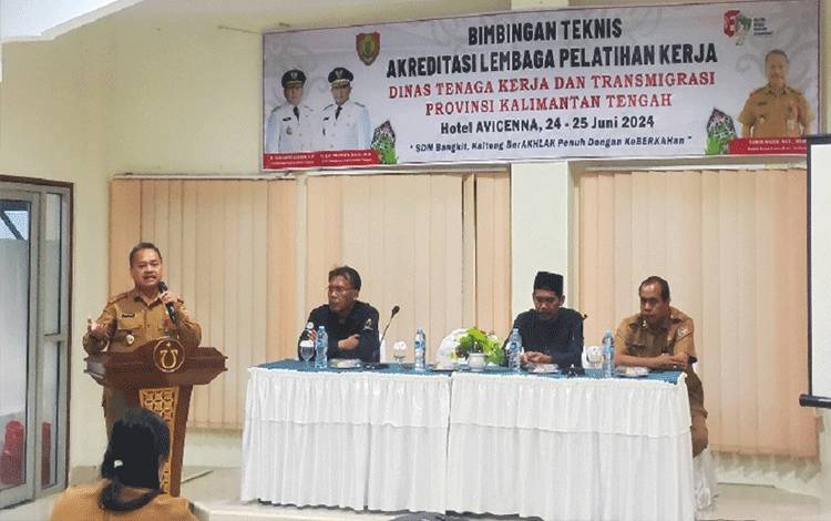 Bimtek Akreditasi Lembaga Pelatihan Kerja Dorong Penyiapan Tenaga Kerja Kompeten