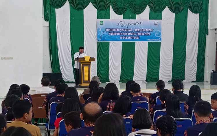 Kontingen Sukamara Diminta Promosikan Daerah saat Pesparawi Tingkat Provinsi