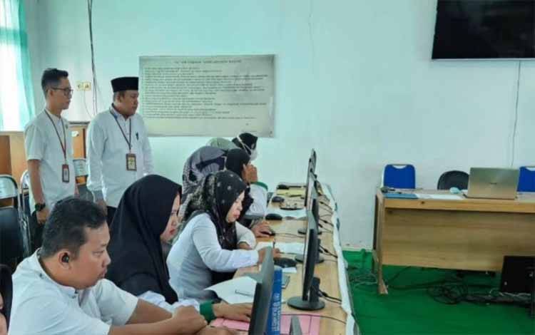 Ratusan Guru dan Tenaga Kependidikan Madrasah di Kapuas Ikuti AKGTK 2024