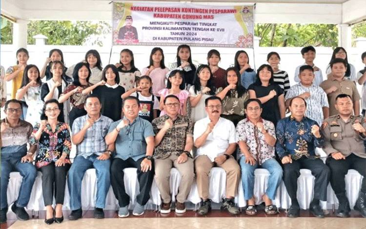 Pemkab Gunung Mas Kirim 225 Orang Ikut Pesparawi XVII Kalteng