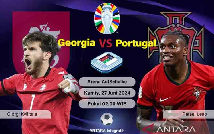 Portugal vs Georgia: Selecao Bersiap Sapu Bersih Grup F