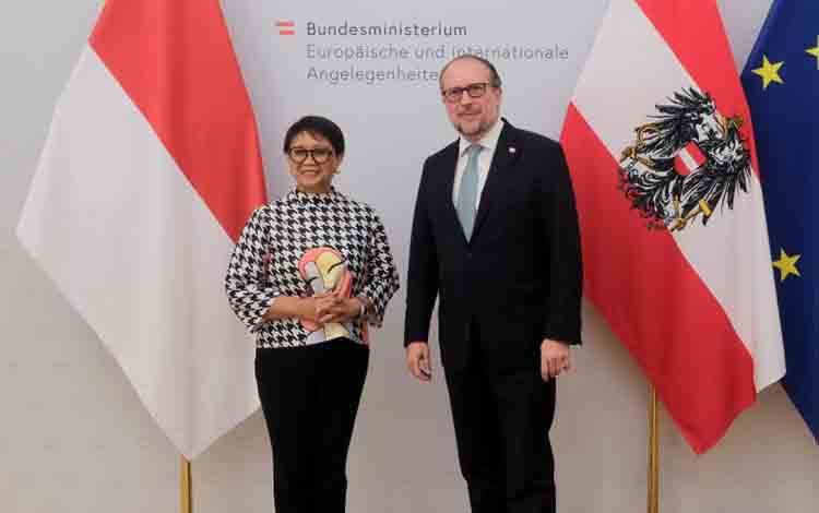 Indonesia Minta Austria Pertimbangkan Pengakuan Negara Palestina