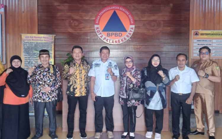 PBD Palangka Raya Terima Kunjungan Komisi III DPRD Kotim Bahas Pencegahan Karhutla