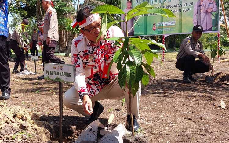 Pj Bupati Kapuas Apresiasi Rangkaian Kegiatan Polres Sambut Hari Bhayangkara ke 78