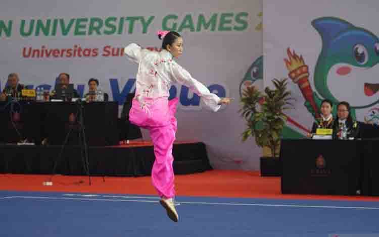 Kontingen Wushu Indonesia Raih Tiga Medali Emas di AUG 2024