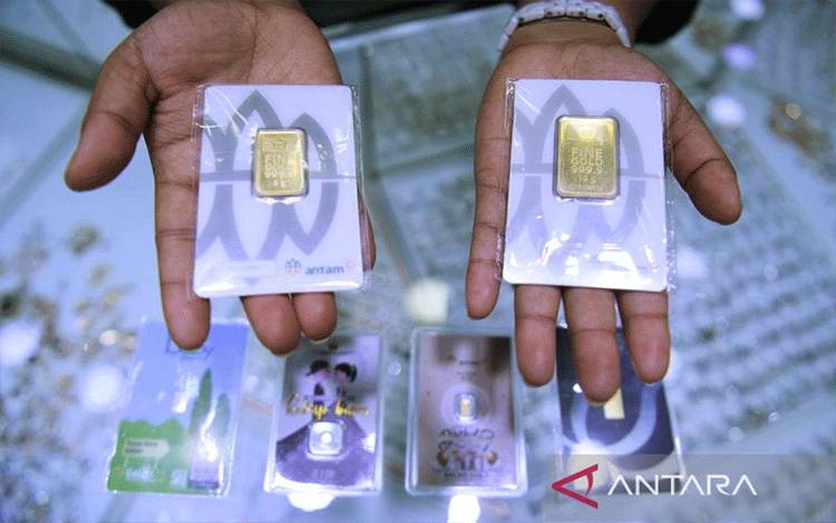 Harga Emas Antam Naik Tipis Jadi Rp1,406 Juta Per Gram