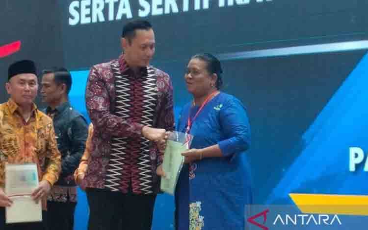 Menteri ATR: Sertifikat Tanah yang Sah Cegah Sengketa dan Mafia Tanah