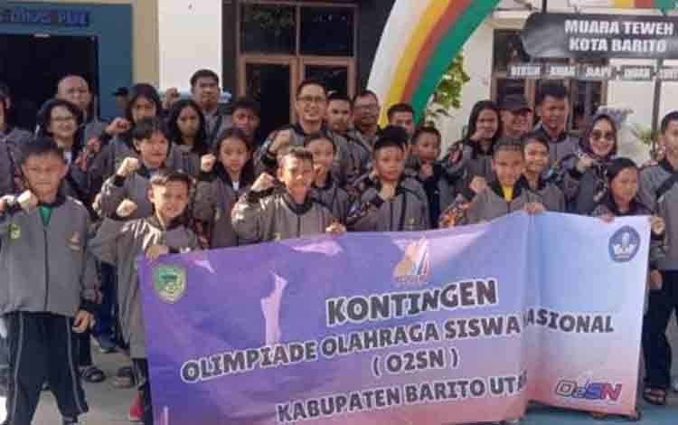 22 Atlet O2SN Barito Utara Ikuti O2SN Tingkat Provinsi Kalteng