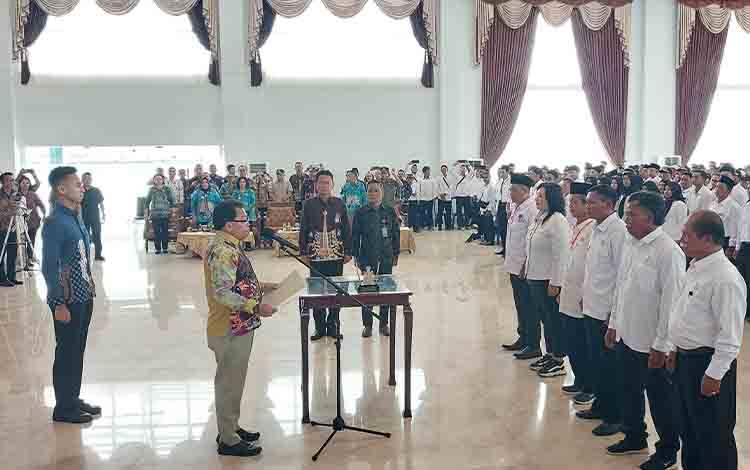 Masa Jabatan 1.210 BPD se Kabupaten Kapuas Resmi Diperpanjang?