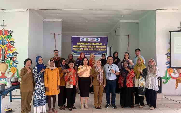Pelaku UMKM Kalampangan Diberikan Pelatihan Peningkatan Keterampilan Kewirausahaan