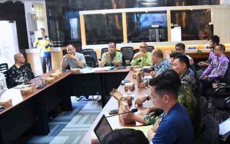 Pemkab Barito Utara Ikuti Zoom Meeting Pembahasan Rencana Aksi LHP LKPD