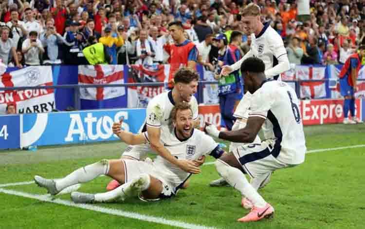 Inggris Secara Dramatis ke Perempat Final Usai Kalahkan Slowakia 2-1