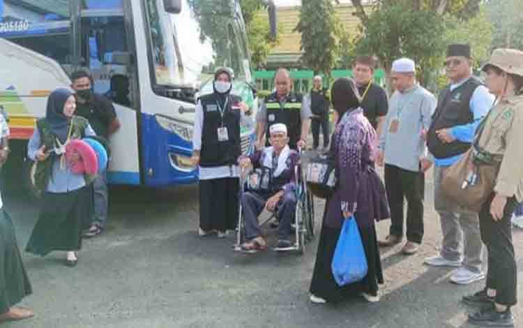 Kloter Terakhir Jemaah Haji Kapuas Tiba dengan Selamat