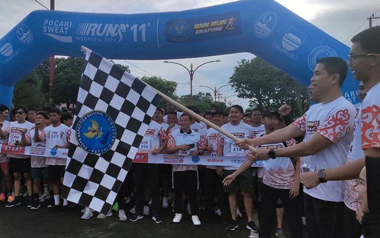 1000 Runner Tutup Rangkaian Peringatan HANI Kalteng