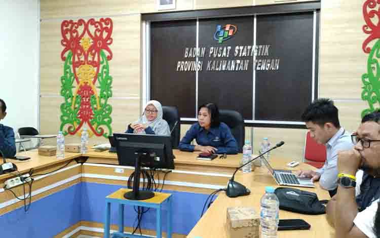 Penyampaian berita resmi statistik pada Senin, 1 Juli 2024.(FOTO: TESTI PRISCILLA)