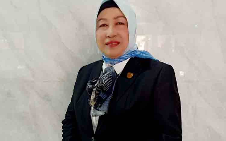 Ketua DPRD Barito Utara, Hj Mery Rukaini.(Foto: Dhani)