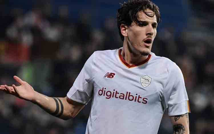 Nicolo Zaniolo. ANTARA/AFP/FILIPPO MONTEFORTE