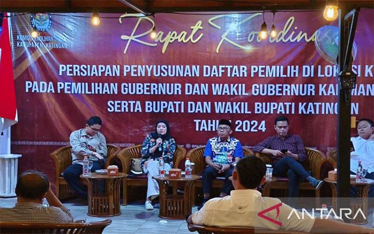 KPU Katingan: Proses Coklit Capai 70 Persen