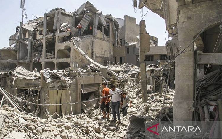 Warga Palestina Tewas Akibat Serangan Israel di Berbagai Daerah Gaza