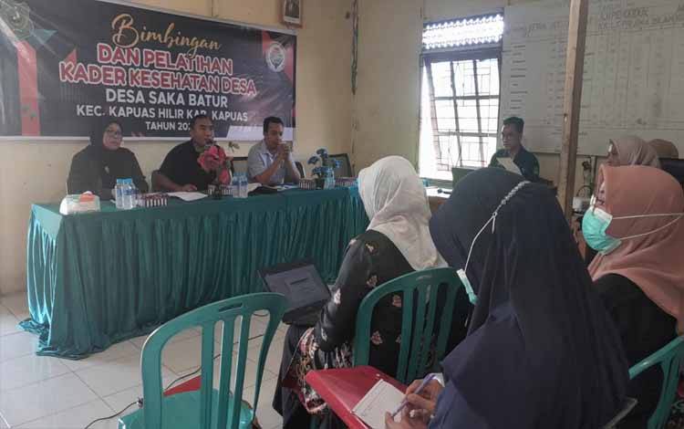 Kader Posyandu dan Posbindu Miliki Peran Penting Jaga Kesehatan Masyarakat di Tingkat Desa