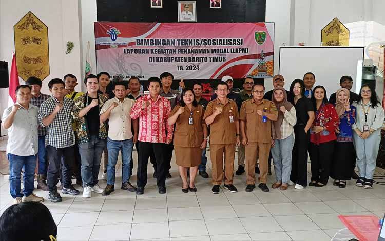 DPMPTSP Barito Timur Adakan Bimtek Laporan Keuangan Penanaman Modal