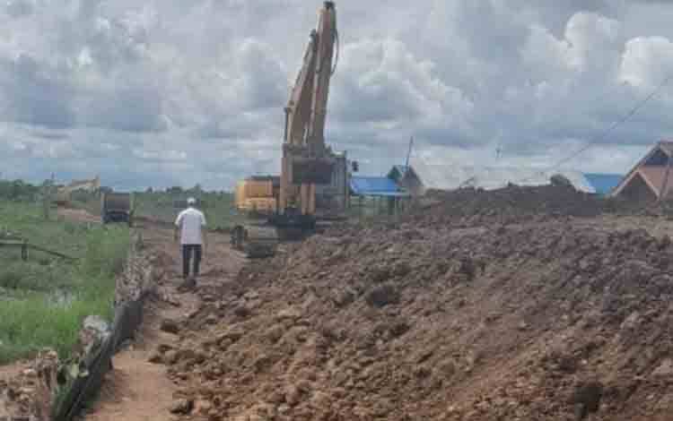 Legislator Ini Apresiasi Lanjutan Pembangunan Jalan Palingkau Seberang