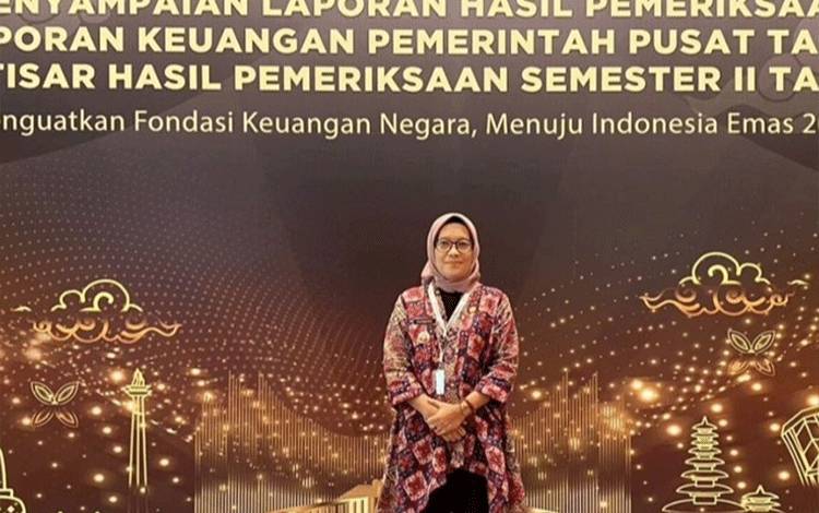 Pj Wali Kota Palangka Raya Hadiri Penyampaian Laporan Keuangan Pemerintah Pusat Tahun 2023