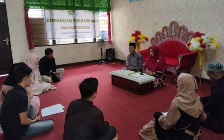 KUA Selat Sosialisasikan Pencegahan Judi Online Kepada Catin