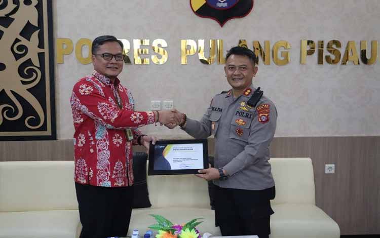 Lapor SPT Tepat Waktu, Polres Pulang Pisau Terima Penghargaan dari KPP Pratama Palangka Raya