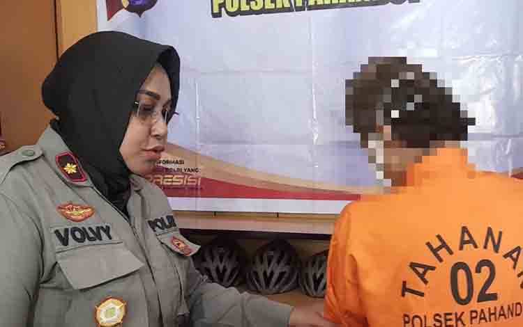 Polsek Pahandut Amankan Komplotan Spesialis Jambret Kalung