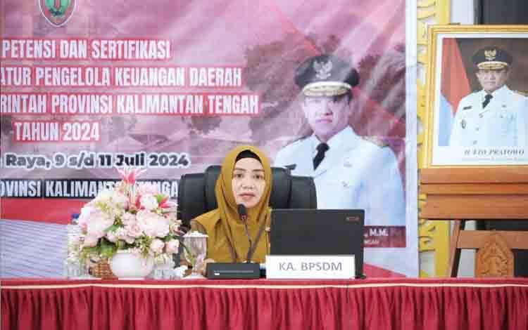 BPSDM Kalteng Perkuat Kapasitas Pengelolaan Keuangan