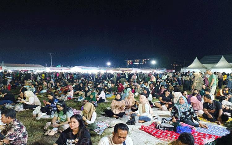 Ribuan Warga Antusias Saksikan Pembukaan Palangka Raya Fair 2024