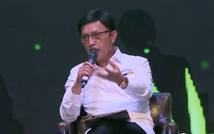 Direktur Utama Badan Pengelola Dana Perkebunan Kelapa Sawit atau BPDPKS, Eddy Abdurachman. (FOTO: TESTI PRISCILLA)