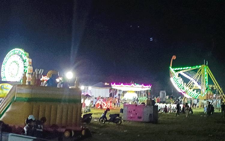 Beragam Wahana Permainan Ada di Palangka Raya Fair 2024