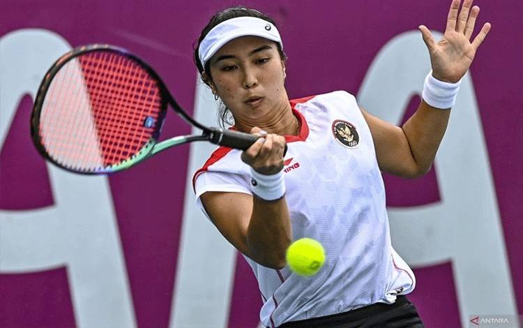 Aldila Optimistis Menangi Laga Lanjutan Ganda Campuran Wimbledon