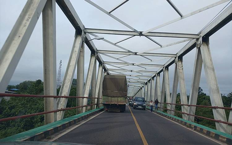 Jembatan Sei Katingan di Kasongan Bakal Diberlakukan Buka Tutup Saat Pemeliharaan?
