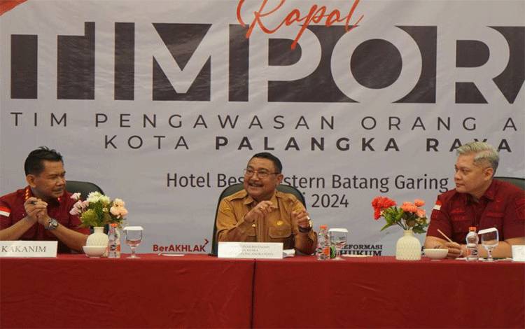 Imigrasi Tingkatkan Kolaborasi Pengawasan Orang Asing di Palangka Raya