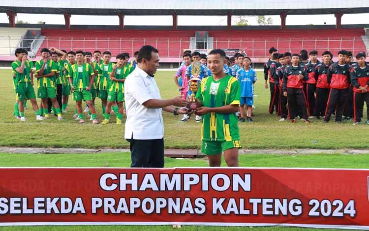 Bawa 12 Emas, Palangka Raya Juara Umum Selekda Pra Popnas Kalteng