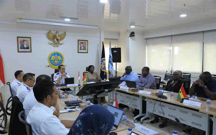 Delegasi Ghana Kunjungi Indonesia Perkuat Kerja Sama Maritim