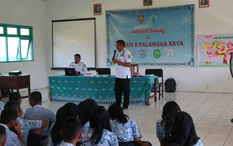 BPBD Kota Palangka Raya Edukasi Mitigasi Bencana Bagi Siswa Baru Melalui MPLS