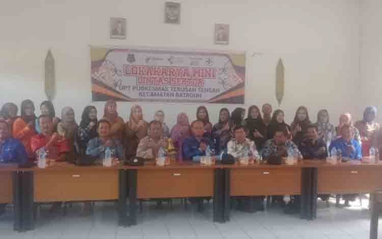Lokmin Lintas Sektor Puskesmas Terusan Tengah untuk Evaluasi dan Perencanaan Program