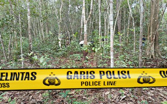 Masyarakat Barito Timur Kembali Digegerkan Penemuan Orang Tewas Tergantung di Kebun Karet