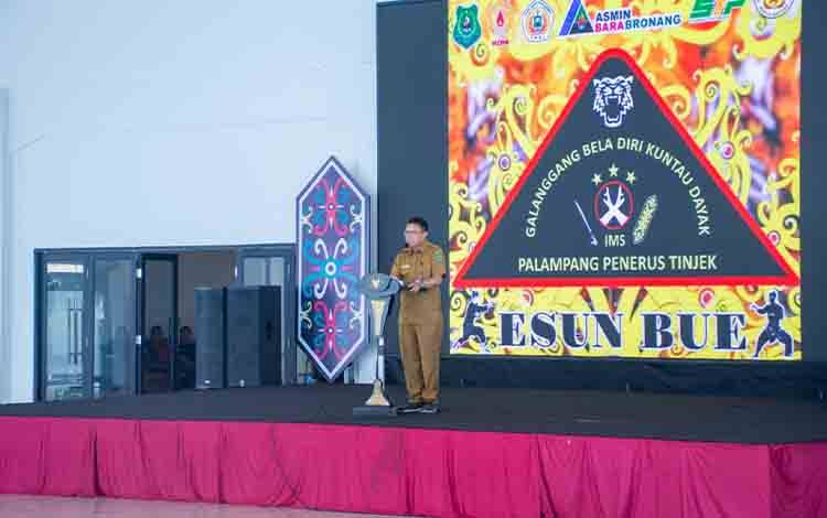 Kegiatan Batamat Perguruan Silat Kuntau Palampang Penerus Tinjek Kapuas Diapresiasi