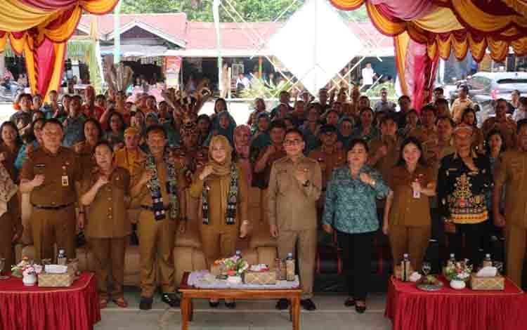 Pahawan Wakili Pulpis Ikut Lomba Desa Kategori Wilayah Tingkat Provinsi Kalteng