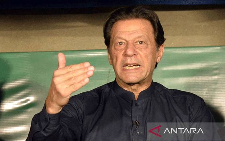 Mantan Perdana Menteri Pakistan Imran Khan. ANTARA/Anadolu.